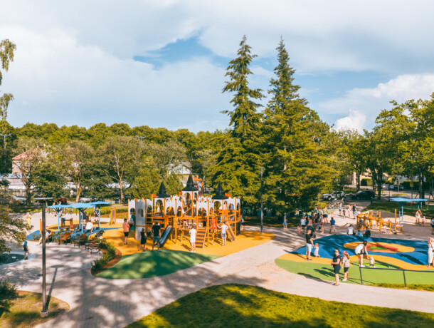 Pärnu Munamäe park ja mänguväljak