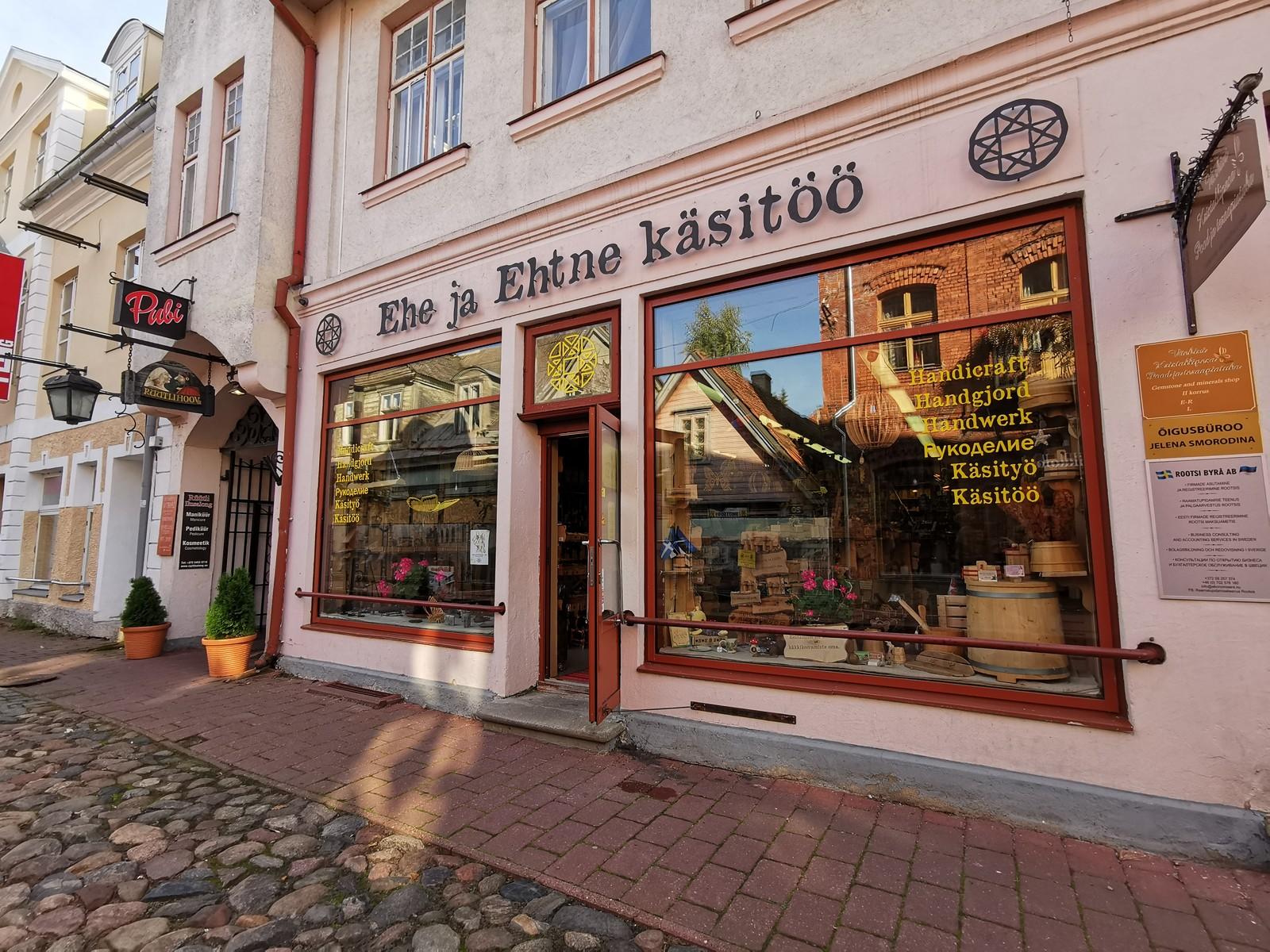 "Ehe ja Ehtne Käsitöö" kauplus Pärnus