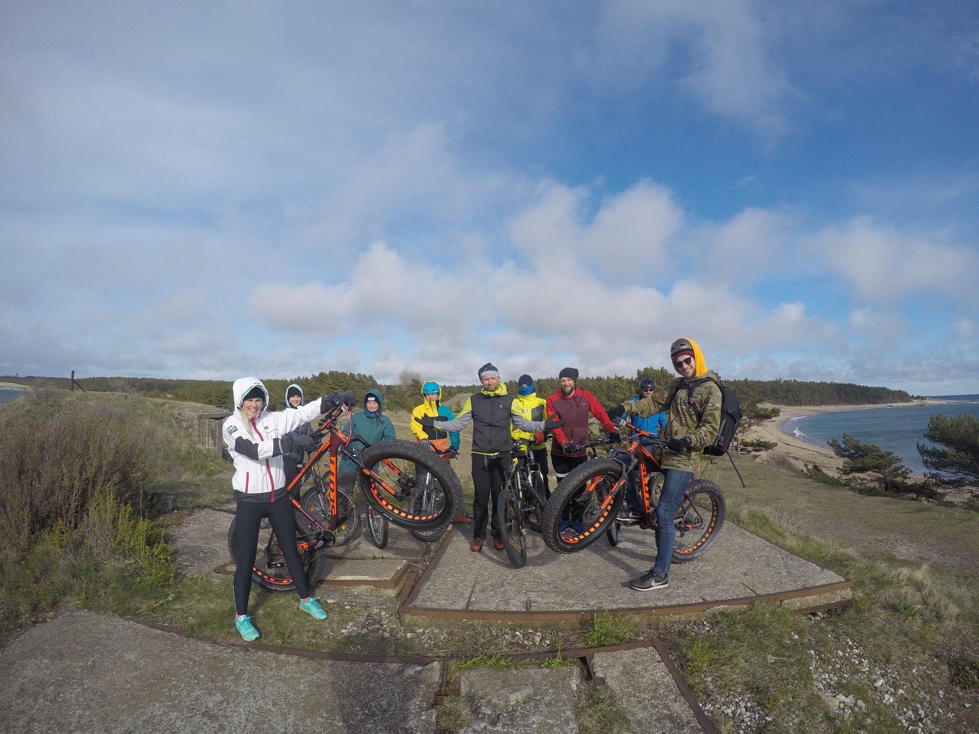 FATBIKE tuur Pärnu ranna düünidele