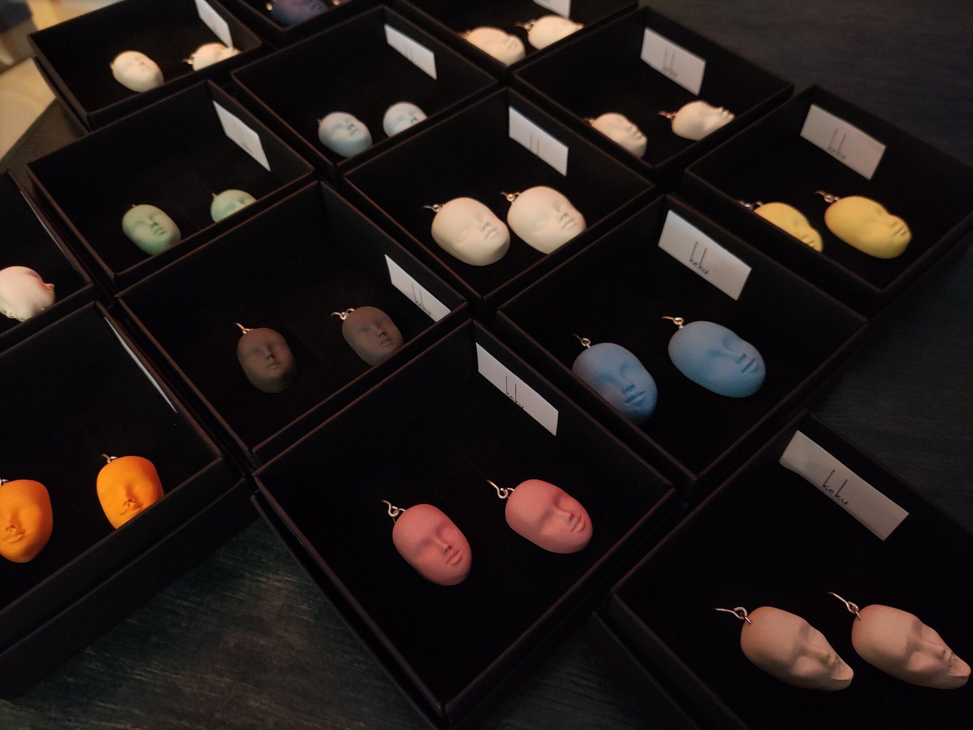 Käsitöö kõrvarõngad KRÄFT kingipoes