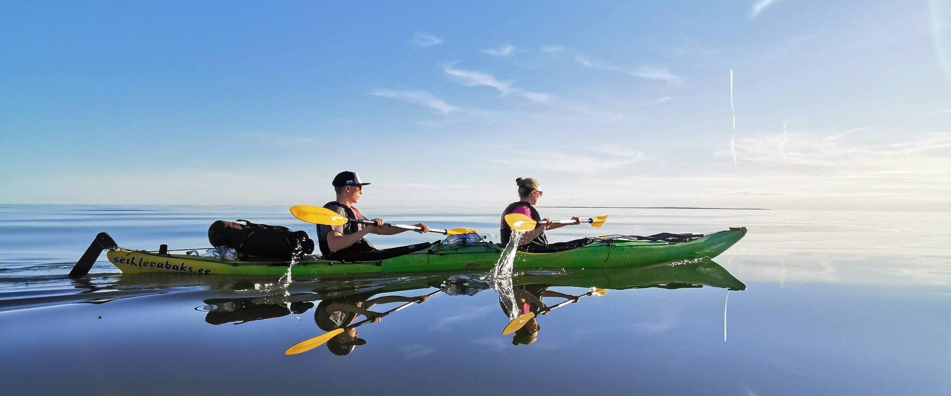 Seikle Vabaks kajakimatk Manija saarele