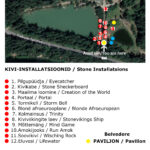 Tiina Ojaste kivi-installatsioonide õuegalerii