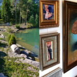 Tiina Ojaste kivi-installatsioonide õue- ja maaligalerii