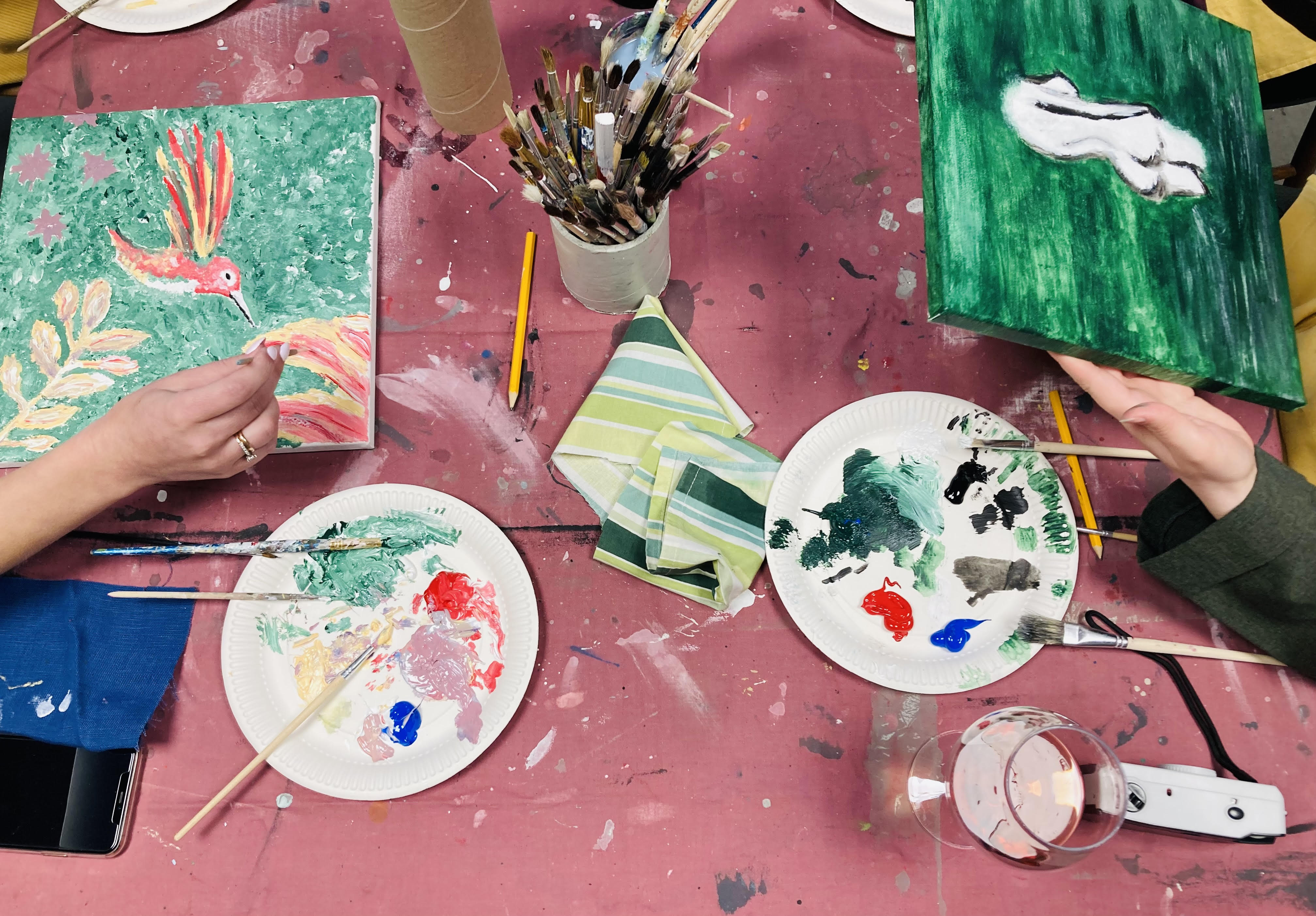 Vaas&Vaas lõuendile maalimise töötuba