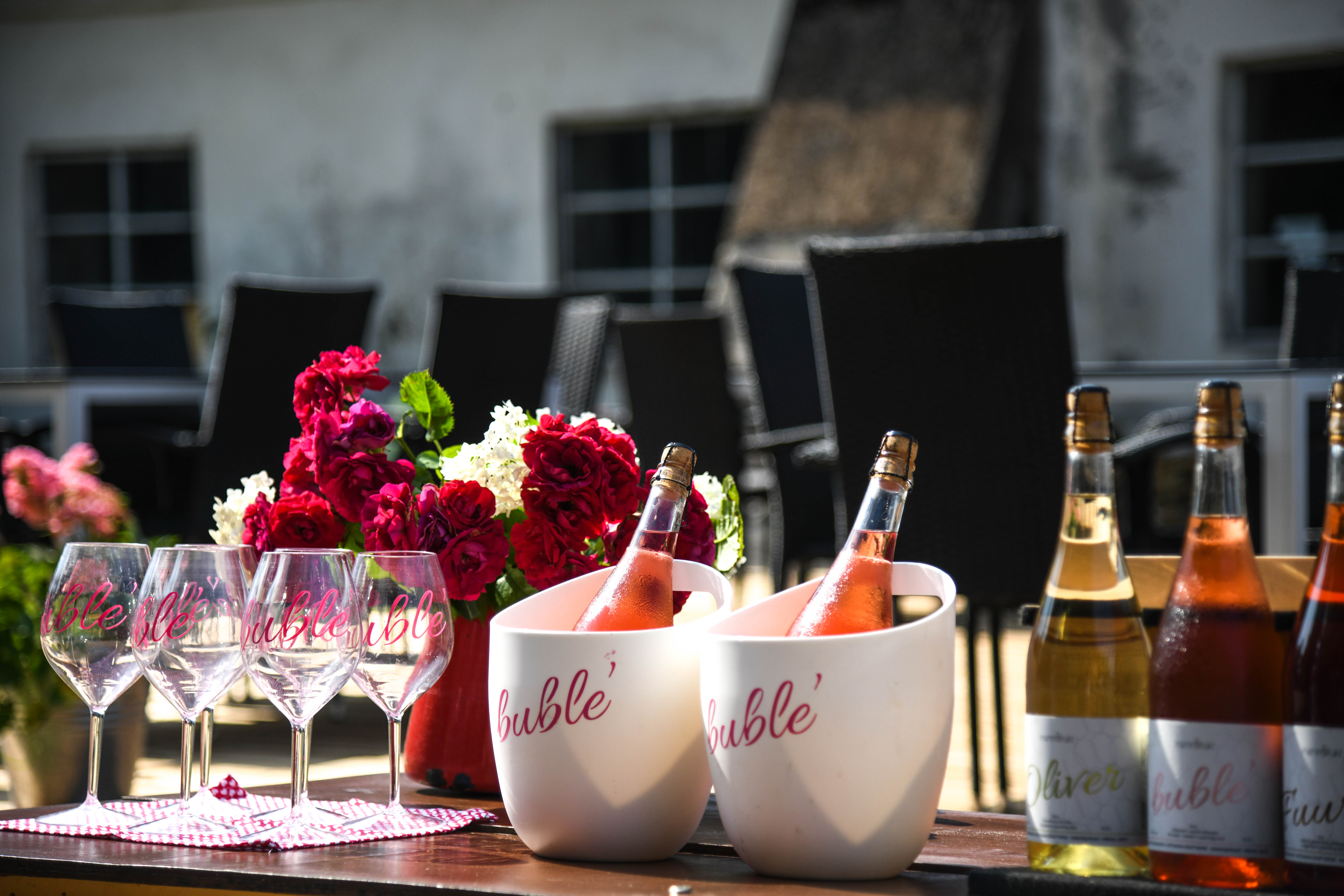 Degustatsioon terrassil