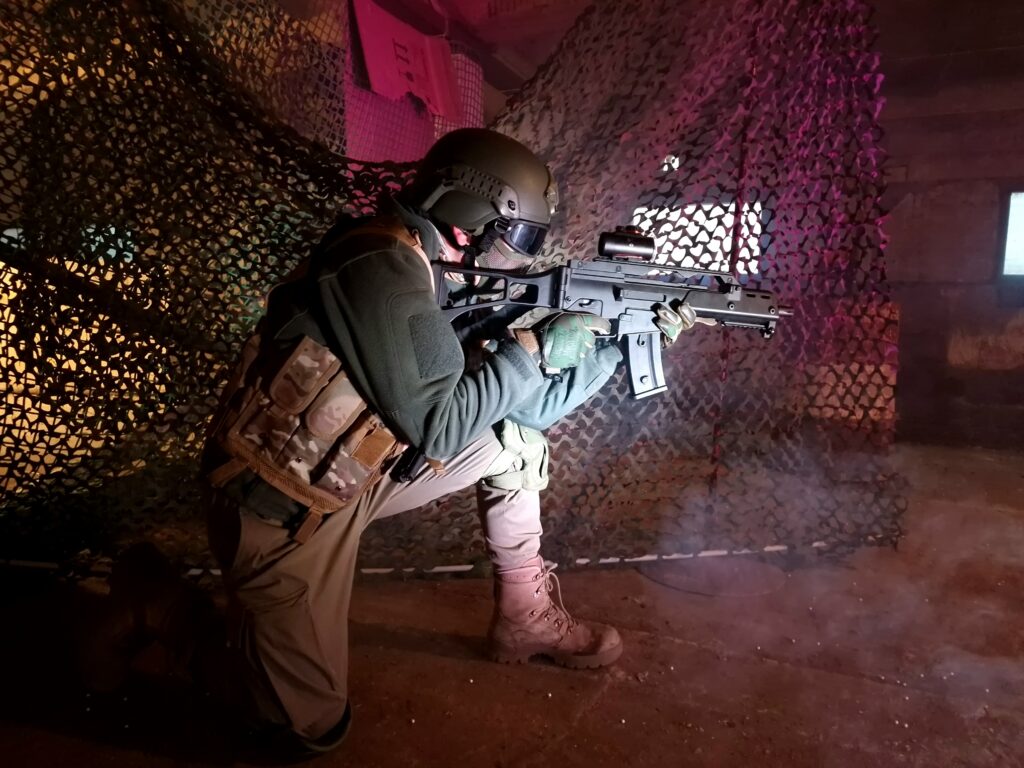 Kiisamaa airsoft siseruumis